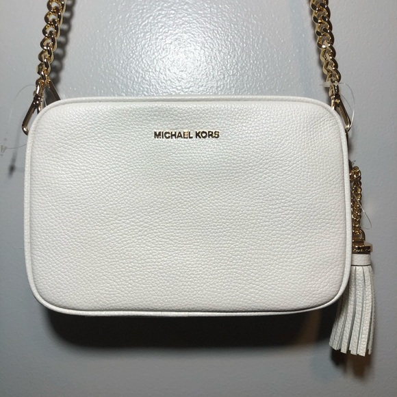 Michael Kors Handbags - Michael Kors Ginny Leather Crossbody Bag